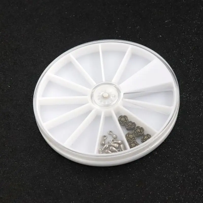 1PCS Environmental Round White Plastic Container For Beads Jewelry Plate Display Holder Storage Handmade DIY Accessories
1PCS Environmental Round White Plastic Container For Beads Jewelry Plate Display Holder Storage Handmade DIY Accessories