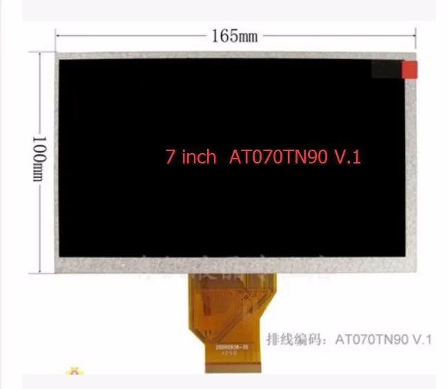 7-дюймовый TFT ЖК-дисплей, AT070TN90 v. 1 / AT070TN92 V.X 7dd1 + 1 FPC 800*480 Таблетки Автомобильный DVD жидкокристаллический экран толщиной 3 мм
7-дюймовый TFT ЖК-дисплей, AT070TN90 v. 1 / AT070TN92 V.X 7dd1 + 1 FPC 800*480 Таблетки Автомобильный DVD жидкокристаллический экран толщиной 3 мм