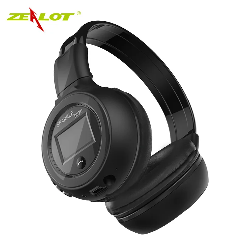 Фанатик B570 глубокий бас гарнитура Bluetooth FM радио Hi Fi Шум снижение Беспроводной