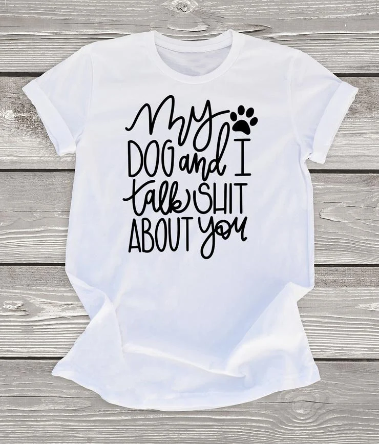 Свою собаку и разговариваю sh * t о you забавные цитаты camisetas эстетику в винтажном