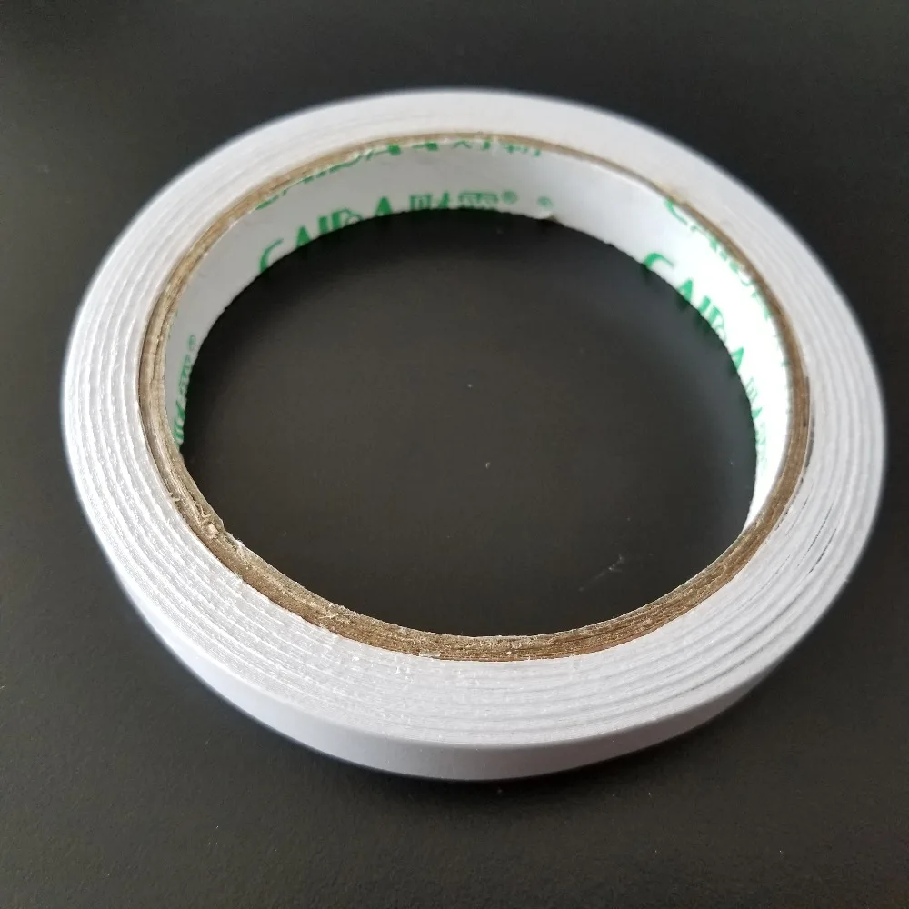 1roll Sale DS189b White Double Sides Tape Width 12mm Lengthen Double Faced Adhesive Sticky Tape Free Europe Shipping
1roll Sale DS189b White Double Sides Tape Width 12mm Lengthen Double Faced Adhesive Sticky Tape Free Europe Shipping
