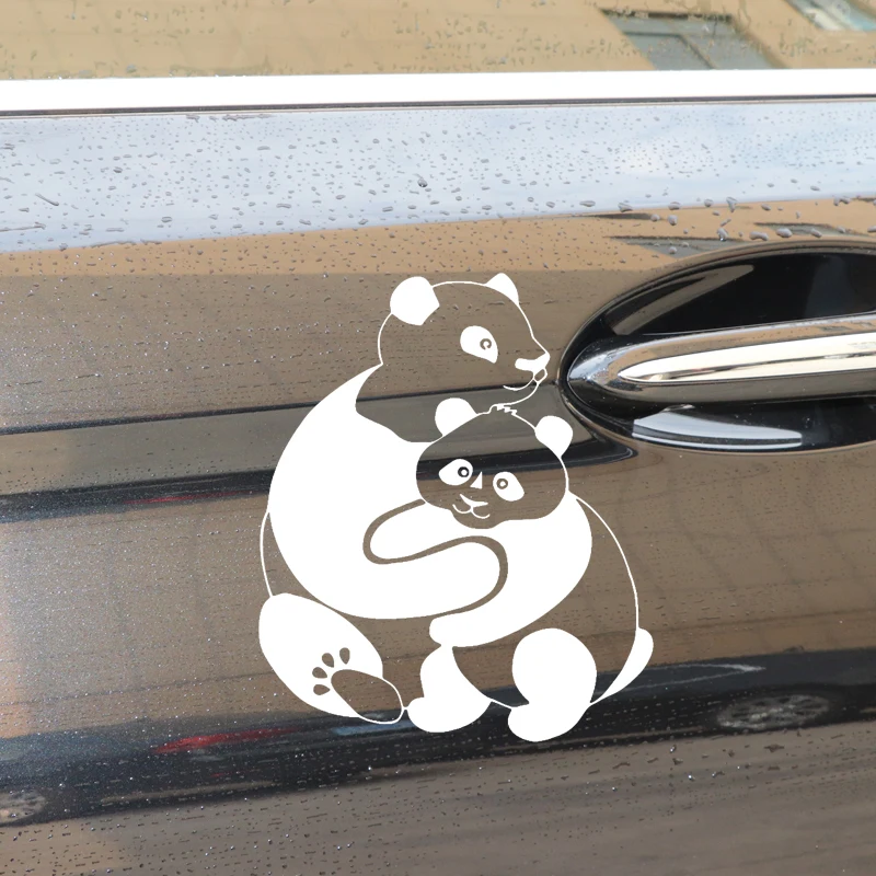 YJZT 13.6CM*16.2CM Warm Panda Cartoon Decoration Car Stickers Car Door Vinyl Decal Black/Silver C4-2110
YJZT 13.6CM*16.2CM Warm Panda Cartoon Decoration Car Stickers Car Door Vinyl Decal Black/Silver C4-2110