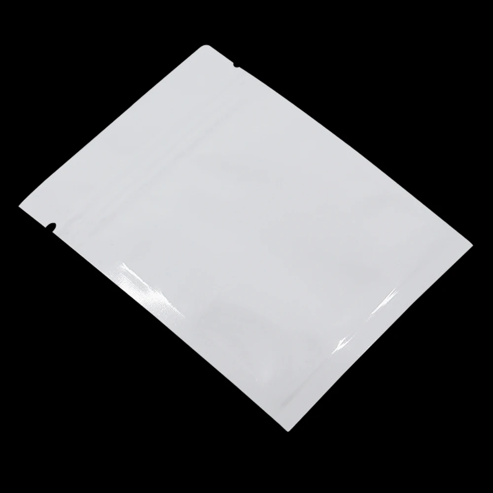 100Pcs/lot White Resealable Aluminum Foil Snack Retails Ziplock Packaging Bag Mylar Foil Crafts Candy Nuts Zip Lock Packing Bags
100Pcs/lot White Resealable Aluminum Foil Snack Retails Ziplock Packaging Bag Mylar Foil Crafts Candy Nuts Zip Lock Packing Bags