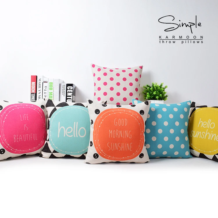 Geometry pillow cover, Fresh and lovely color wave American Literature cartoon throw pillow case pillowcase wholesale
Geometry pillow cover, Fresh and lovely color wave American Literature cartoon throw pillow case pillowcase wholesale