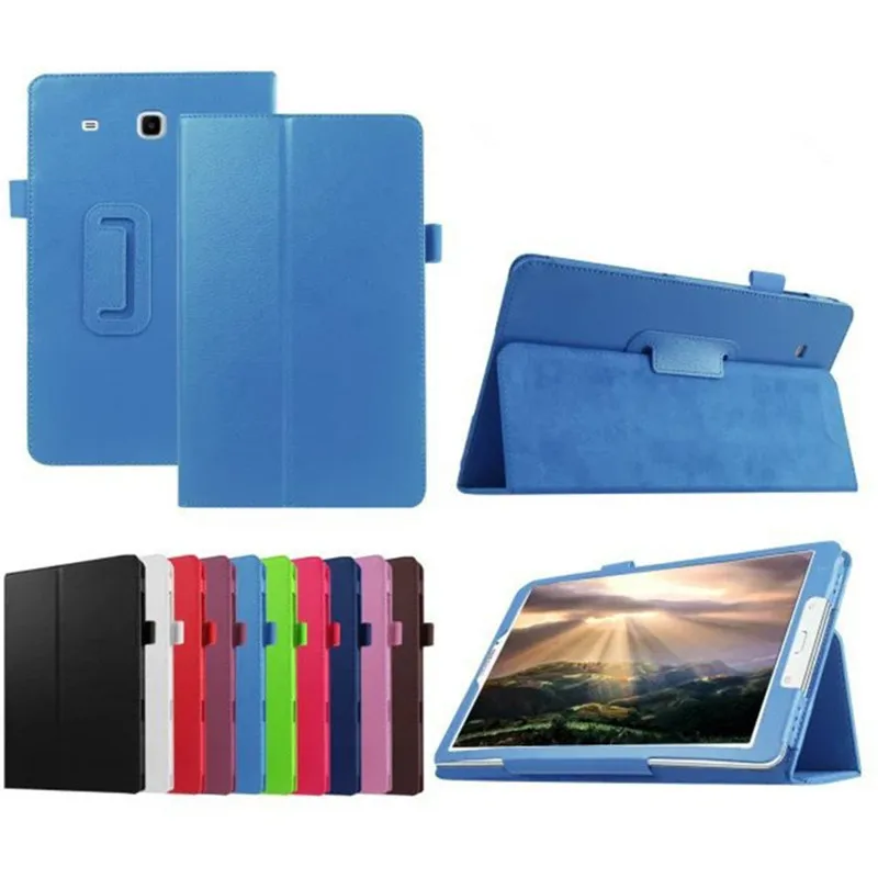 Чехол для планшета Samsung Galaxy Tab E 9 6 T560 T561 умный чехол из искусственной кожи тонкий
