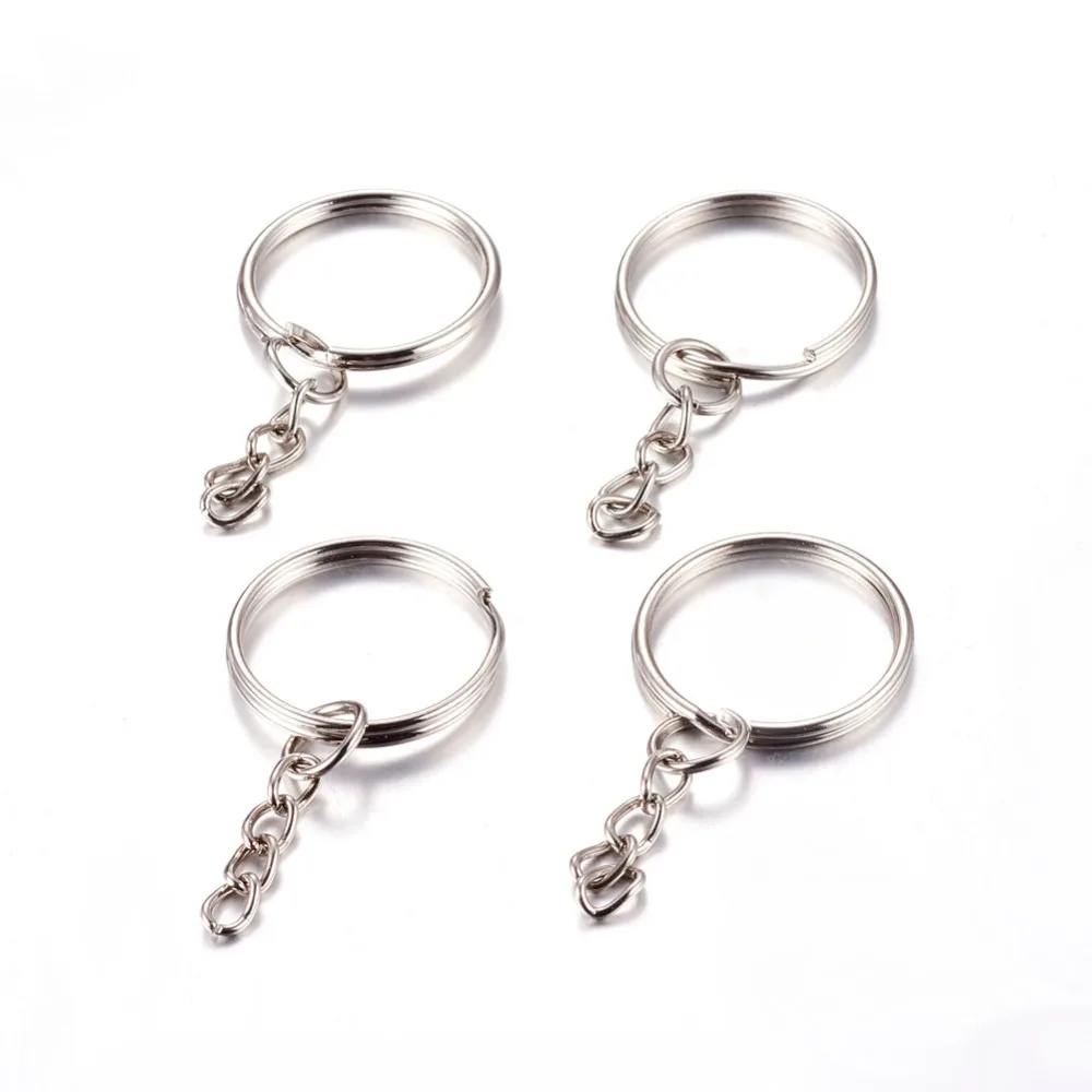 pandahall 100pcs Polished Blank Keyrings Keychains Split Ring with Short Chain Pendant Holder DIY Jewelry Accessories
pandahall 100pcs Polished Blank Keyrings Keychains Split Ring with Short Chain Pendant Holder DIY Jewelry Accessories