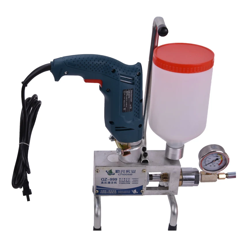 QZ-999 High pressure filling machine Grouting Machine water proof POLYURETHANE INJECTION PUMP concrete repair crack repair
QZ-999 High pressure filling machine Grouting Machine water proof POLYURETHANE INJECTION PUMP concrete repair crack repair