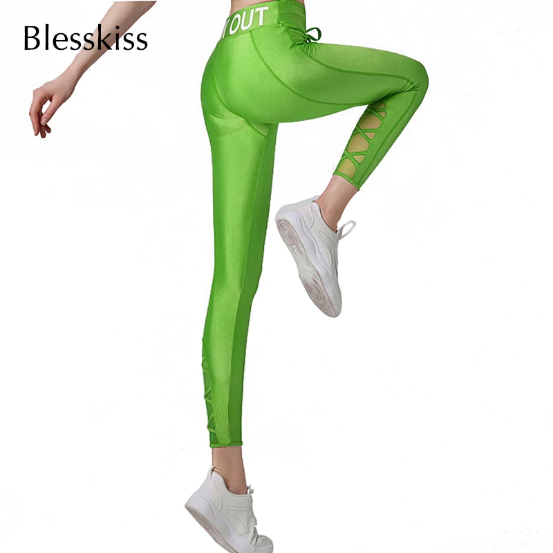 Blesskiss Shiny Neon Sport Leggings For Women Fitness Yoga Pants High Waist Printed Letters LULU Mesh Workout Tights Gym Wear
Blesskiss Shiny Neon Sport Leggings For Women Fitness Yoga Pants High Waist Printed Letters LULU Mesh Workout Tights Gym Wear