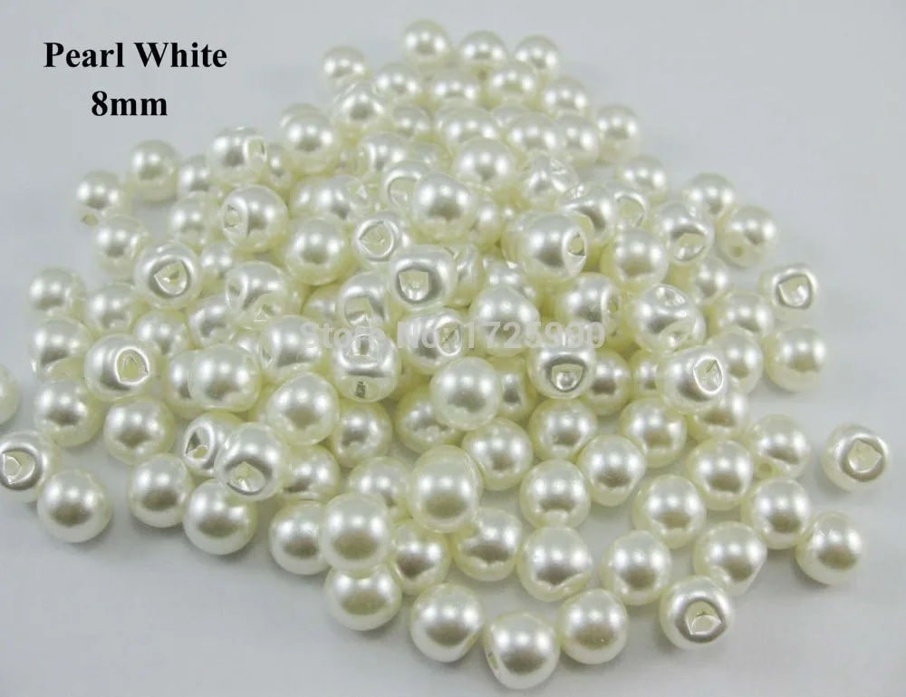 8mm Bulk Imitation Pearl Buttons 200pcs/lot pearl color (cream) Mini buttons for clothes scrapbooking Products craft accessories
8mm Bulk Imitation Pearl Buttons 200pcs/lot pearl color (cream) Mini buttons for clothes scrapbooking Products craft accessories