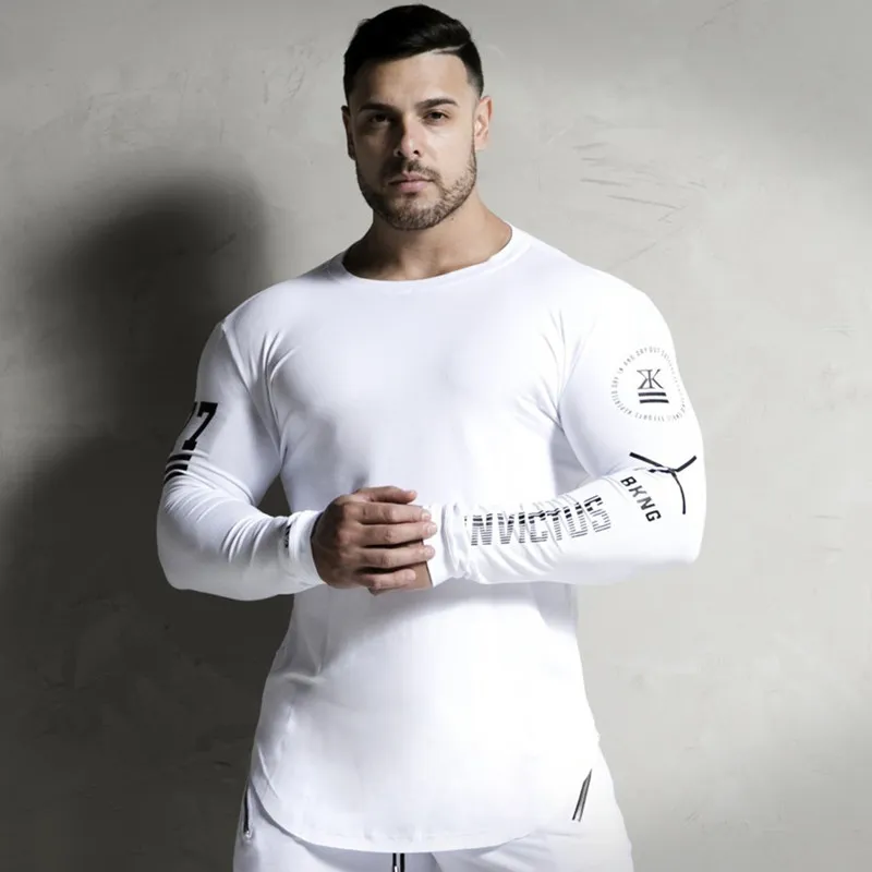 Men Running Sport Shirts Gym Fitness Compression Skinny Long sleeve t shirt Male Jogging Training Tee Tops Sportswear Clothing
Men Running Sport Shirts Gym Fitness Compression Skinny Long sleeve t shirt Male Jogging Training Tee Tops Sportswear Clothing
