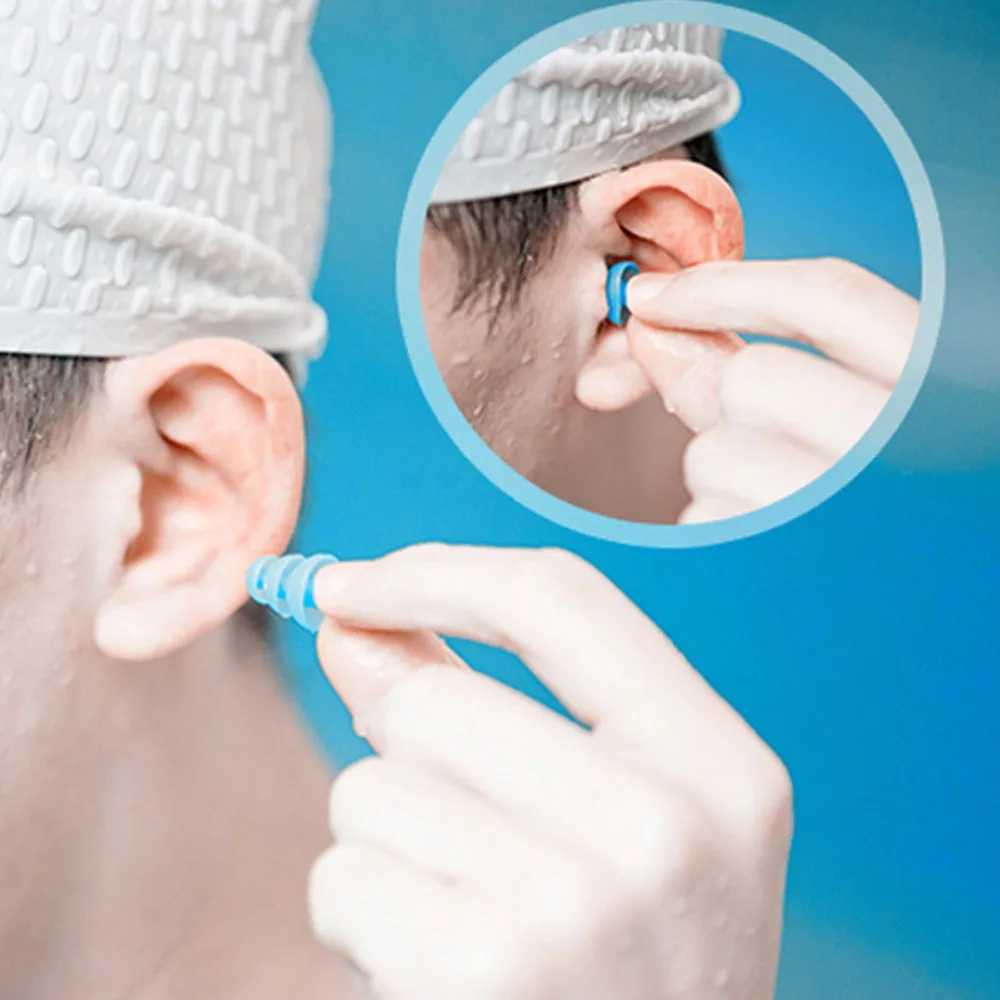 1Pair Silicone Blue New Comfortable Top Quality Ear Plugs for Study Sleep Swimming Anti Noise Snore High Quality
1Pair Silicone Blue New Comfortable Top Quality Ear Plugs for Study Sleep Swimming Anti Noise Snore High Quality