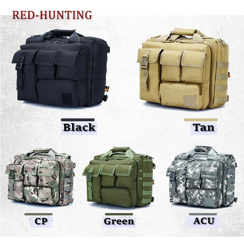 Multifunction Mens Outdoor Tactical Nylon Shoulder Laptop Messenger Bag Briefcase Handbags Large Enough for 15.6" Laptop/Camera
Multifunction Mens Outdoor Tactical Nylon Shoulder Laptop Messenger Bag Briefcase Handbags Large Enough for 15.6" Laptop/Camera