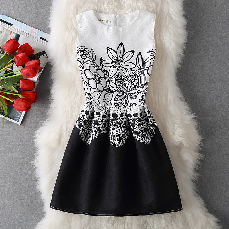 Ladies New Vintage Dress Print Slim Sleeveless Vest Base Large Size Women's Dress US
Ladies New Vintage Dress Print Slim Sleeveless Vest Base Large Size Women's Dress US