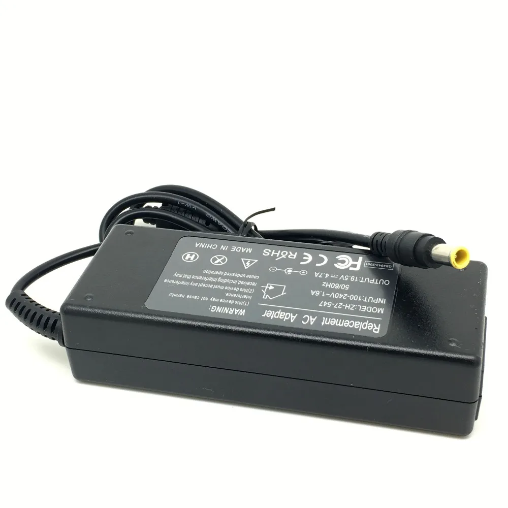 19.5V 4.7A 90W laptop AC power adapter charger for Sony Vaio VGN-AX VGN-BX VGN-C VGN-CR VGP VPC VGC 6.0mm * 4.4mm
19.5V 4.7A 90W laptop AC power adapter charger for Sony Vaio VGN-AX VGN-BX VGN-C VGN-CR VGP VPC VGC 6.0mm * 4.4mm