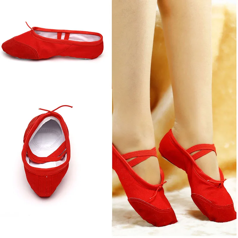 USHINE Soft Black Red White Pink Flat Teacher Ballet Shoes Kids For Girls Women Ballet Shoes Children Canvas
USHINE Soft Black Red White Pink Flat Teacher Ballet Shoes Kids For Girls Women Ballet Shoes Children Canvas