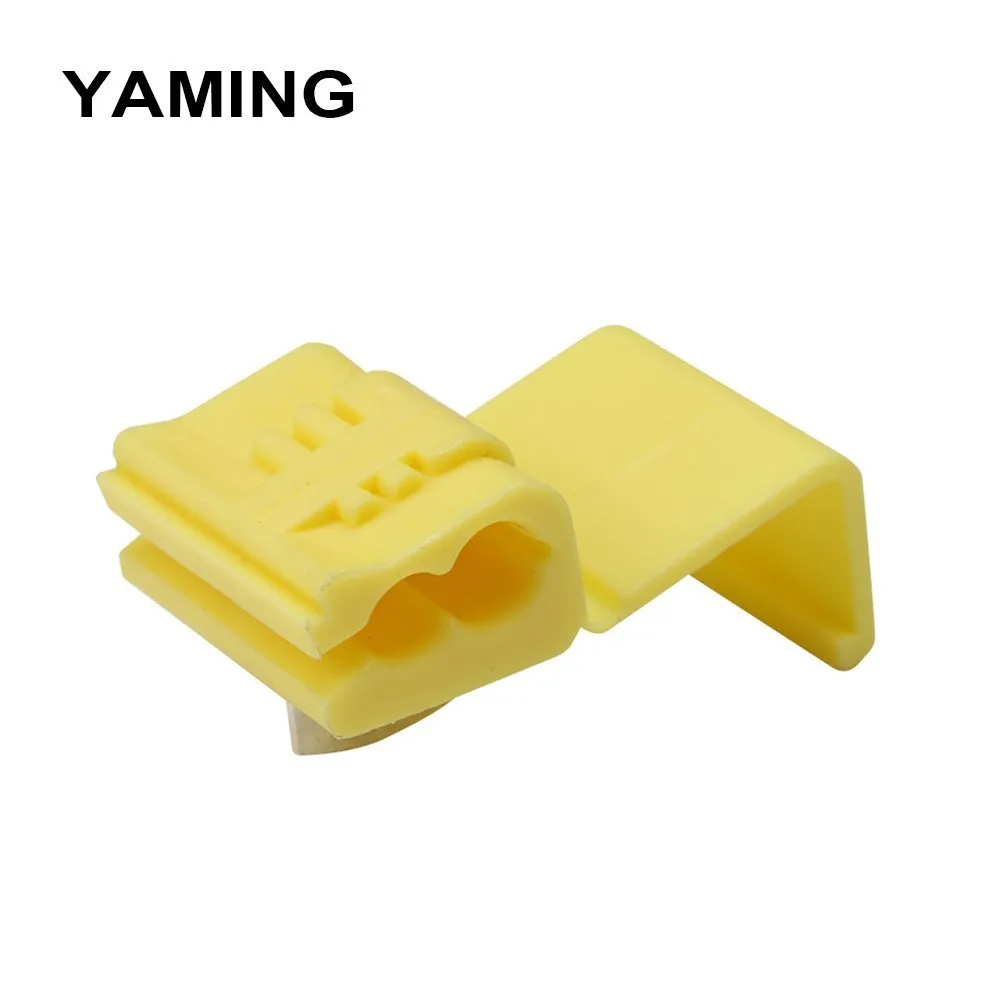 (50PCS) Yellow Scotch Lock Quick Splice Crimp Terminal 12-10 AWG 24A Wire Connector For 4-6mm2 Wiring
(50PCS) Yellow Scotch Lock Quick Splice Crimp Terminal 12-10 AWG 24A Wire Connector For 4-6mm2 Wiring