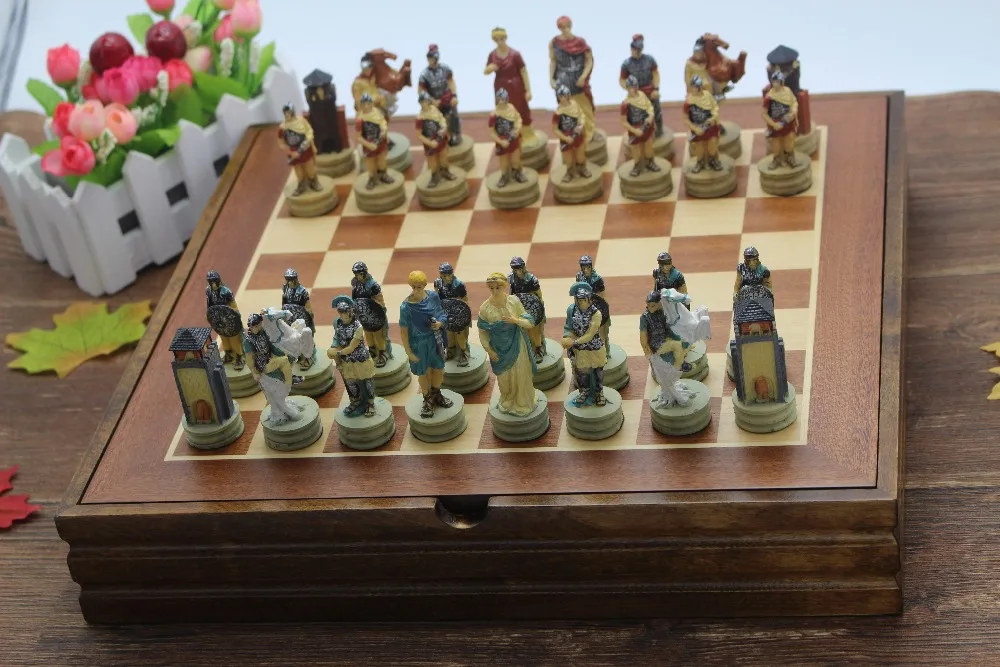 Chess Set Resin Child Game The Ancient Greece and Rome Resin Characters Mold Classic International Cartoon Chess Free Shipping
Chess Set Resin Child Game The Ancient Greece and Rome Resin Characters Mold Classic International Cartoon Chess Free Shipping