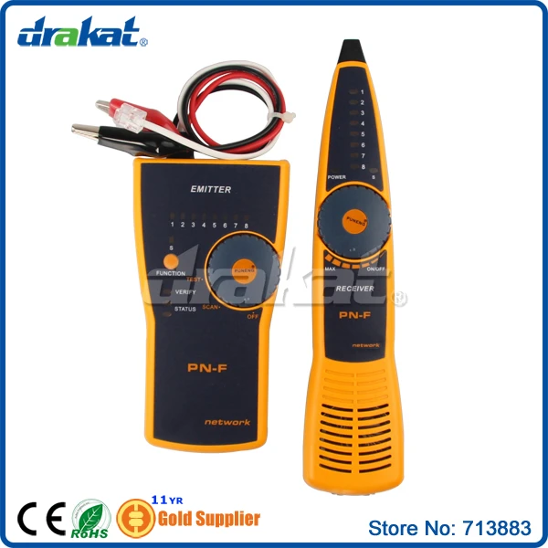 Электрический кабель трекер тестер тон для RJ45 RJ11 разъем|cable tracker|cable tracker testertracker