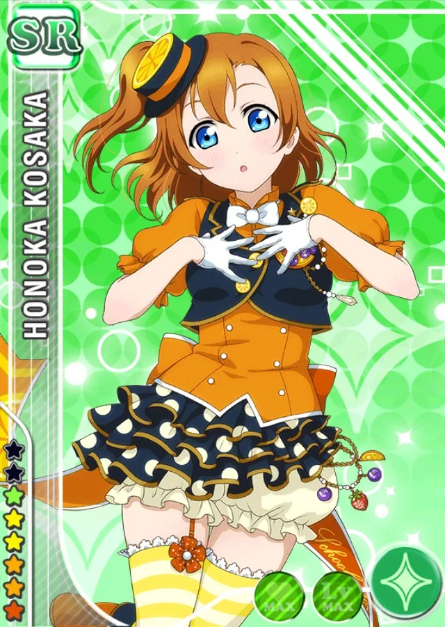 Love Live Honoka Kosaka FruitFresh cos Dress Cosplay Costume Halloween costume for women
Love Live Honoka Kosaka FruitFresh cos Dress Cosplay Costume Halloween costume for women