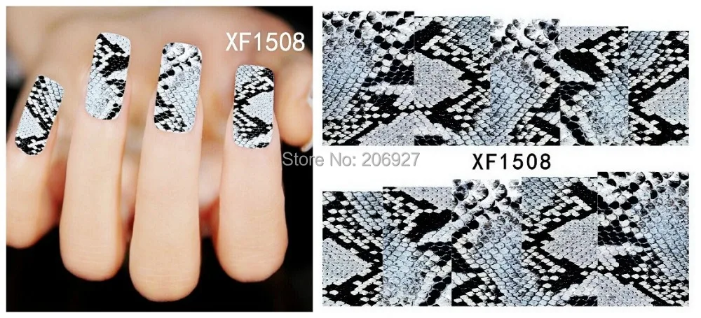 Фото 2 шт. водные наклейки для ногтей XF1508|nail water transfer stickers|water stickerstransfer - купить