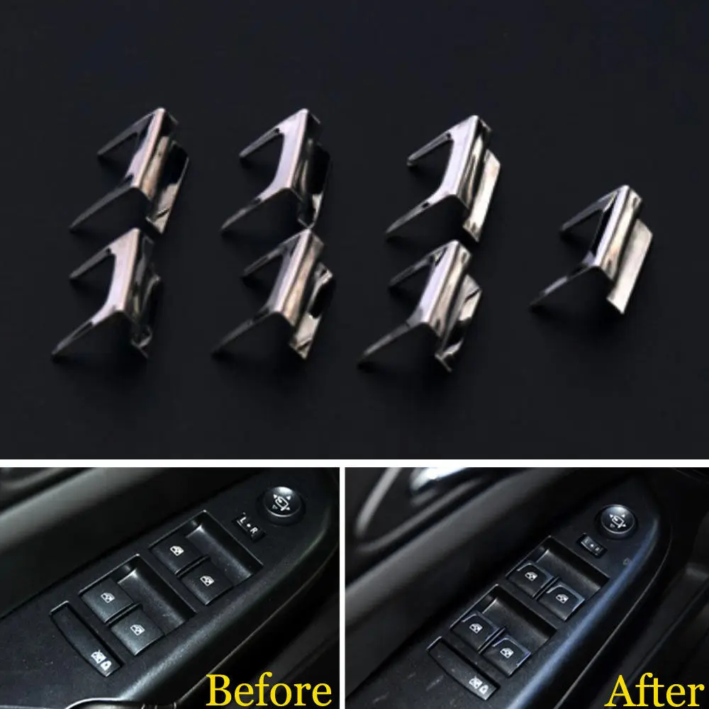 BBQ@FUKA Stainless Car Window Control Button Decoration Trim Fit For Cadillac SRX XTS ATS-L ATSL
BBQ@FUKA Stainless Car Window Control Button Decoration Trim Fit For Cadillac SRX XTS ATS-L ATSL