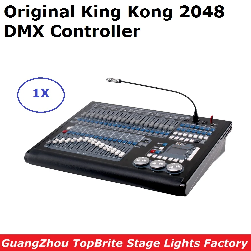 New Stage Lighting Equipments King Kong 2048 DMX Controller LED Par Moving Head Lights Console Support Up To 200Pcs Fixtures
New Stage Lighting Equipments King Kong 2048 DMX Controller LED Par Moving Head Lights Console Support Up To 200Pcs Fixtures