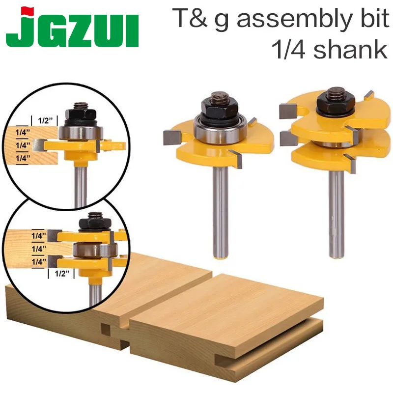 2 шт. НАБОР КОНЦЕВЫХ ФРЕЗ 3/4 мм для работ по дереву|router bit set|cutting toolwood cutting tools |