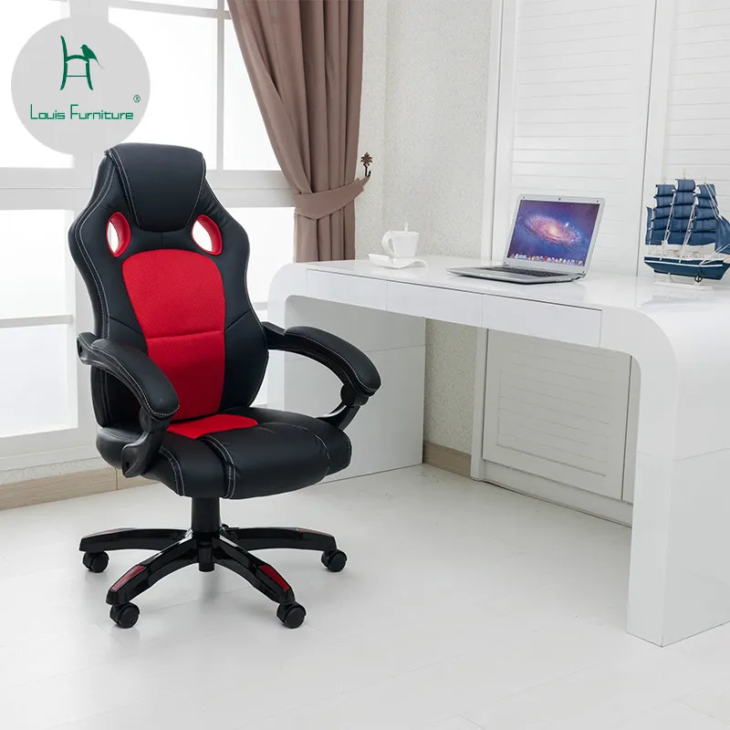 Louis Fashion Office Chairs Comfortable Leisure Breathable Simple Modern can lie
Louis Fashion Office Chairs Comfortable Leisure Breathable Simple Modern can lie