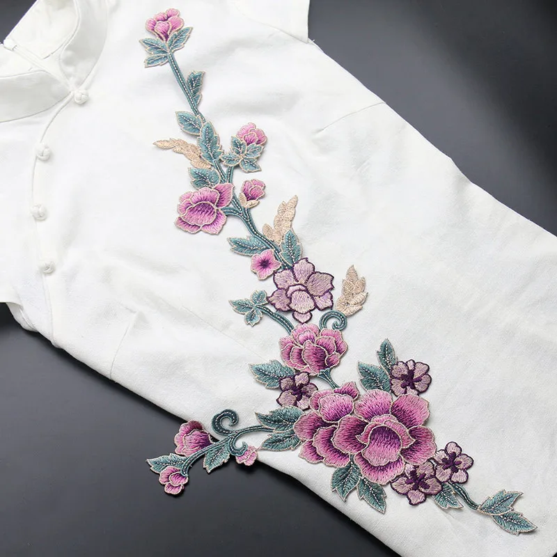 Golden Wire Rim Flower Embroidery Patches Sew on Patches Lace Fabric Grace Clothes Decorated DIY Sewing Applique
Golden Wire Rim Flower Embroidery Patches Sew on Patches Lace Fabric Grace Clothes Decorated DIY Sewing Applique