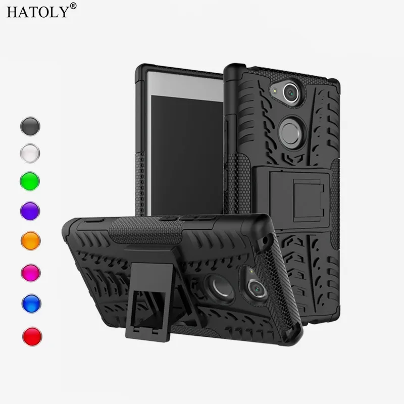 HATOLY For Case Sony Xperia XA2 Cover Silicone & Plastic Cover For Sony Xperia XA2 Case For Sony XA2 Kickstand Funda H4133
HATOLY For Case Sony Xperia XA2 Cover Silicone & Plastic Cover For Sony Xperia XA2 Case For Sony XA2 Kickstand Funda H4133