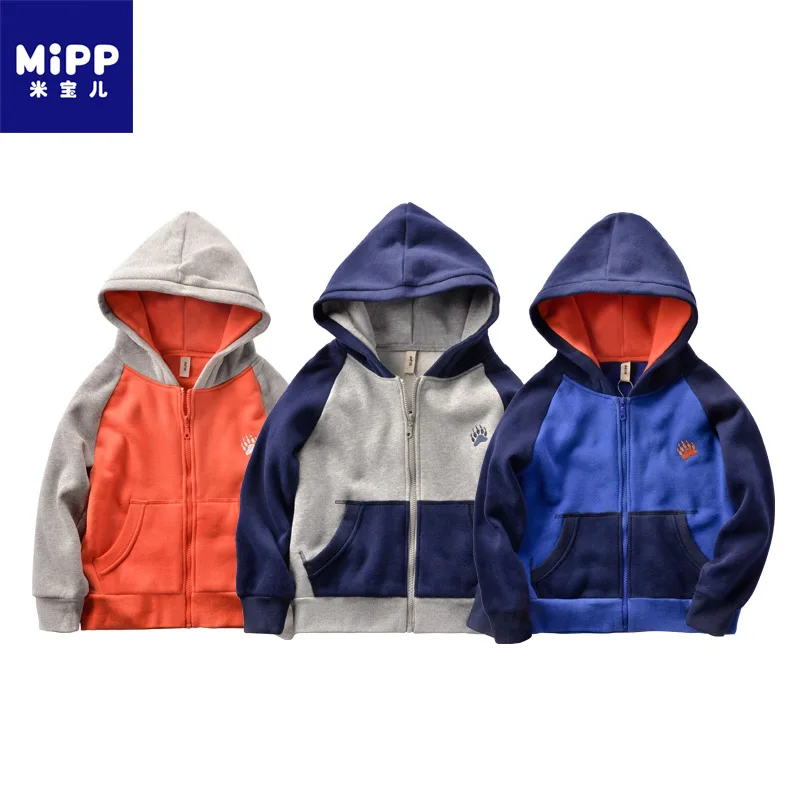 Spring Autumn Children Coat embroidered Pattern Brushed Sweater Student Baseball Wear Boys Sweatshirts
Spring Autumn Children Coat embroidered Pattern Brushed Sweater Student Baseball Wear Boys Sweatshirts