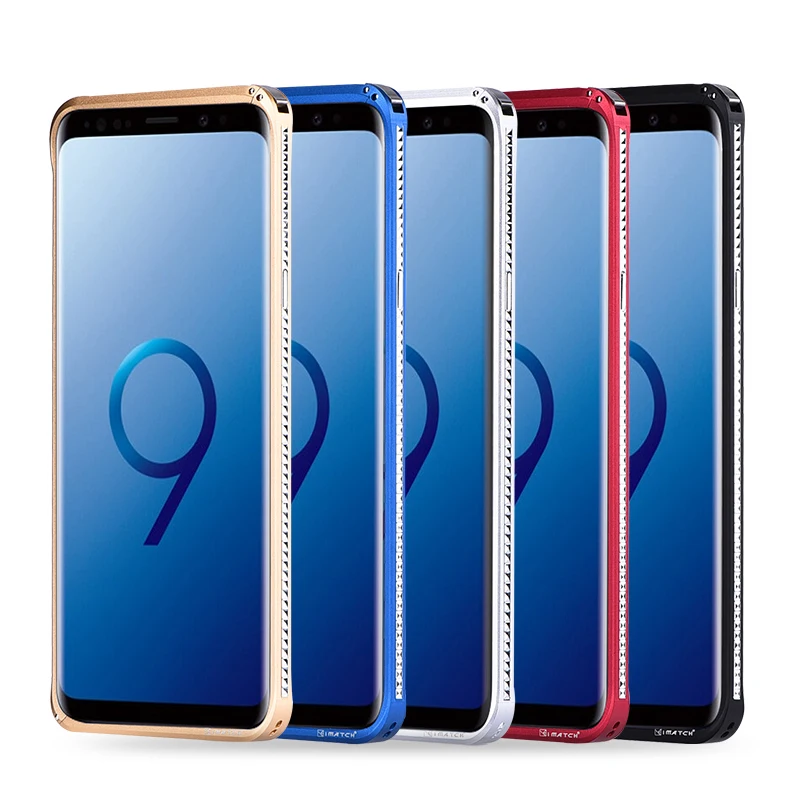Original iMatch Bumper Case For Samsung Galaxy S9 Plus Luxury Slim Diamond Aluminum Metal Invisible Kickstand Case For S9 Plus
Original iMatch Bumper Case For Samsung Galaxy S9 Plus Luxury Slim Diamond Aluminum Metal Invisible Kickstand Case For S9 Plus