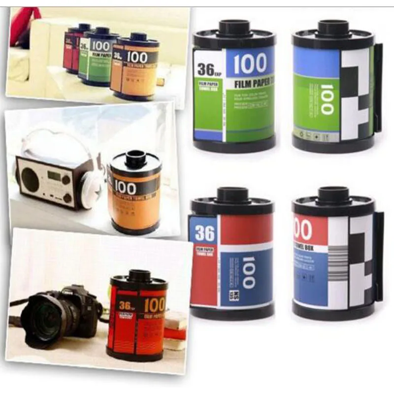 1pcs Funny Cute Camera Roll Toilet Paper Cover Holder Camera Film Canister Tissue Dispenser Box Bathroom Accessories
1pcs Funny Cute Camera Roll Toilet Paper Cover Holder Camera Film Canister Tissue Dispenser Box Bathroom Accessories