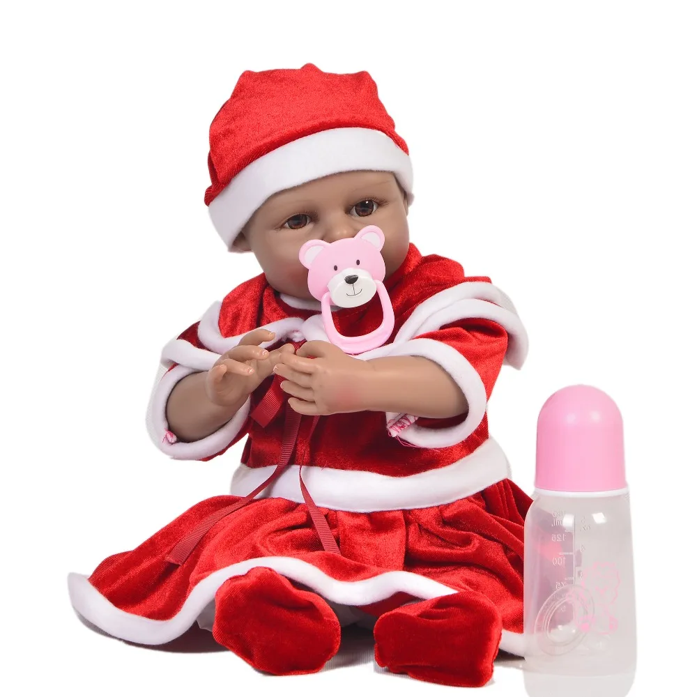 45cm Full Silicone Body Reborn Baby Doll Toy modeling Newborn Girl Princess Babies Doll Bathe Toy Kid Gift collectible doll
45cm Full Silicone Body Reborn Baby Doll Toy modeling Newborn Girl Princess Babies Doll Bathe Toy Kid Gift collectible doll