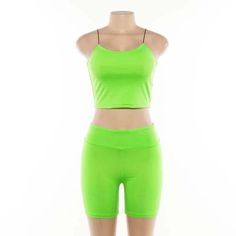 Sexy Short Two Piece Set Crop Tops and Biker Shorts Green Rose Red Spaghetti Straps Bodycon Matching Sets Summer Clothes Women
Sexy Short Two Piece Set Crop Tops and Biker Shorts Green Rose Red Spaghetti Straps Bodycon Matching Sets Summer Clothes Women