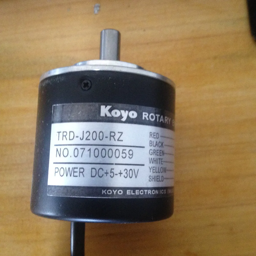 

Freeship Koyo encoder TRD-J100-RZ high performance incremental rotary encoder TRD-J100RZ Shaft 8mm with 1 year warranty