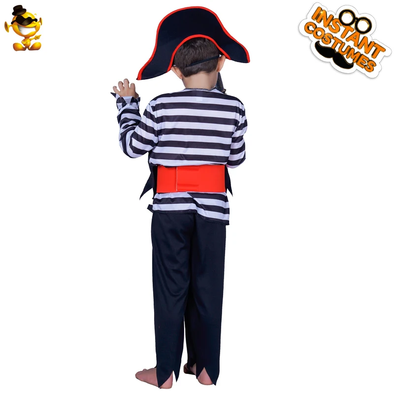 DSPLAY Halloween Kids Stripe Pirate Costume High Quality Domineering Pirate Costume Children Birthday New Year Carnival
DSPLAY Halloween Kids Stripe Pirate Costume High Quality Domineering Pirate Costume Children Birthday New Year Carnival