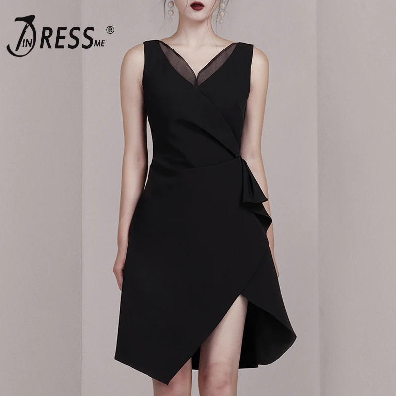 INDRESSME 2019 New Women Dress Sexy Deep V Neck Sleeveless Tassel Asymmetric Hem Mini Dress Lady Party Club Dress
INDRESSME 2019 New Women Dress Sexy Deep V Neck Sleeveless Tassel Asymmetric Hem Mini Dress Lady Party Club Dress