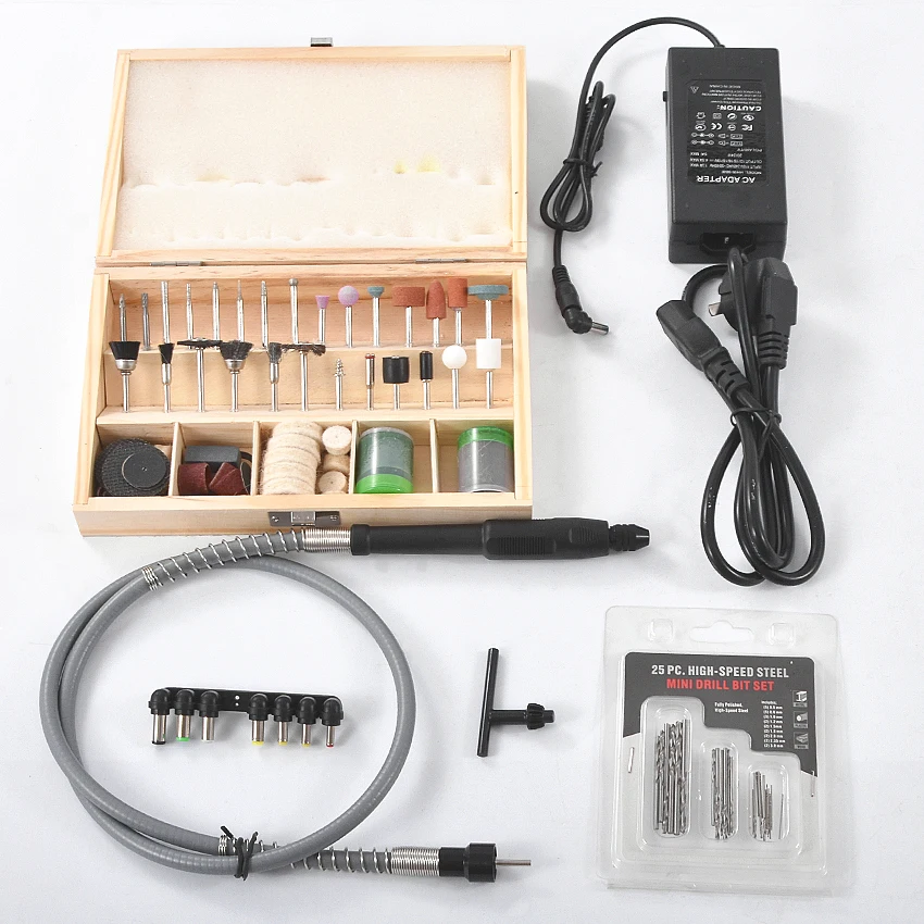 10000RPM Aluminum Alloy High Precision Mini Table Saw Machinery Portable DIY Metal Wood Desktop Polish Cutting Drilling Machine
10000RPM Aluminum Alloy High Precision Mini Table Saw Machinery Portable DIY Metal Wood Desktop Polish Cutting Drilling Machine