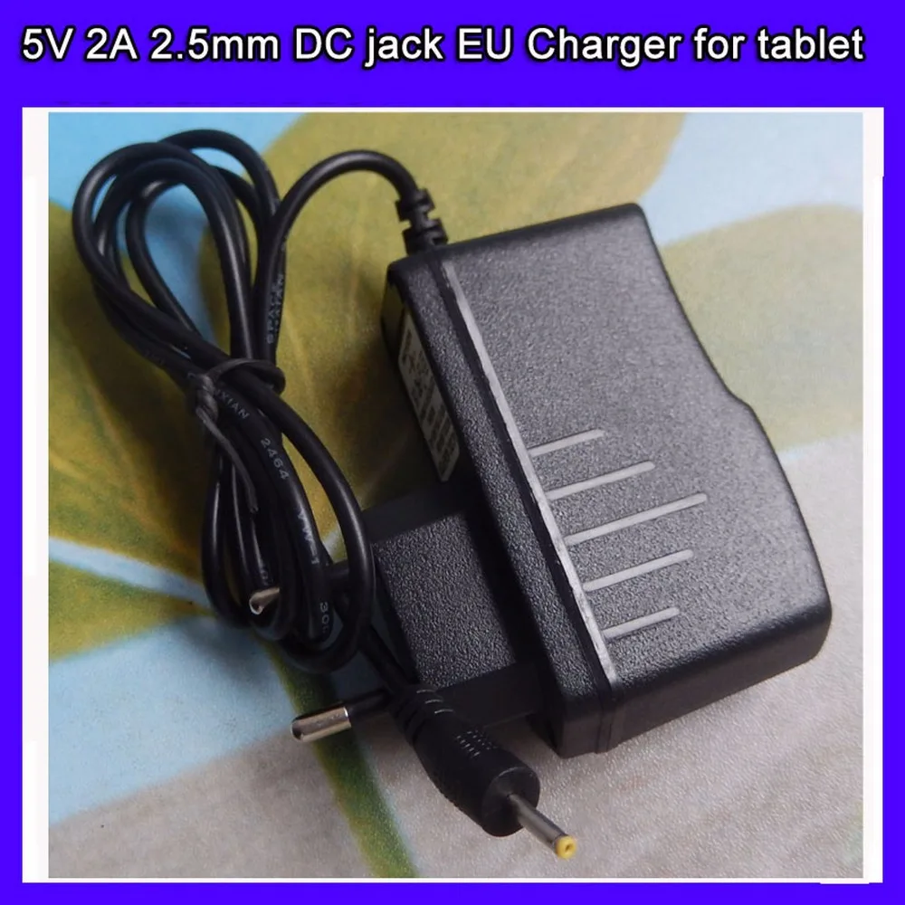 10pcs/lot Universal 2.5mm Europe EU Plug Power Adapter AC Charger 5V 2A for Tablet PC ePad
10pcs/lot Universal 2.5mm Europe EU Plug Power Adapter AC Charger 5V 2A for Tablet PC ePad