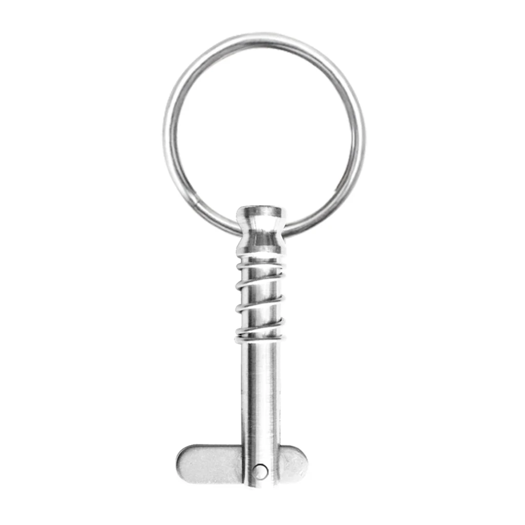 43mm Stainless Steel Boat Quick Release Ball Pin Pull Ring for Boat Bimini Top Deck Hinge Silver
43mm Stainless Steel Boat Quick Release Ball Pin Pull Ring for Boat Bimini Top Deck Hinge Silver