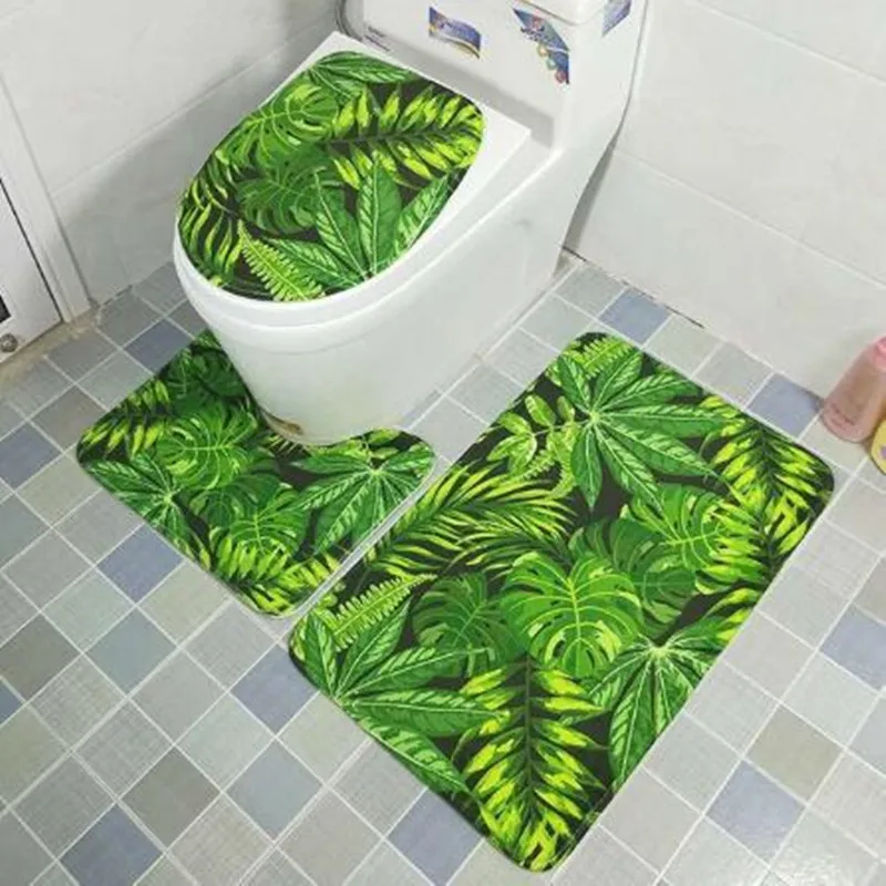 3PCS Toilet Seat Cover Set Absorbent Non-Slip Bathroom Rug Bath Mat Set Mat Flannel Floor Mats
3PCS Toilet Seat Cover Set Absorbent Non-Slip Bathroom Rug Bath Mat Set Mat Flannel Floor Mats