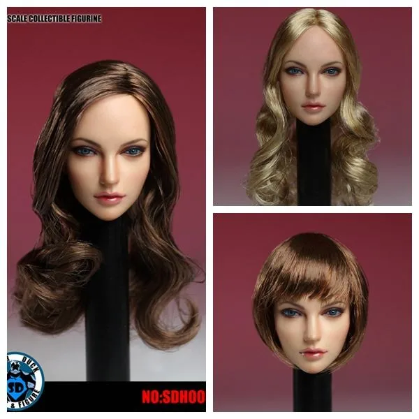 SUPER DUCK SDH005 1/6th American European Head Model for PH Pale Color Body Action Figure Toy
SUPER DUCK SDH005 1/6th American European Head Model for PH Pale Color Body Action Figure Toy
