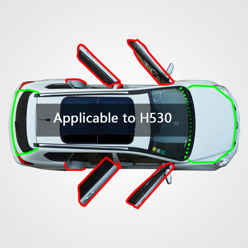 Suitable for use inChina H530 automobile door side seam nsulation add modified rubber sealing strip
Suitable for use inChina H530 automobile door side seam nsulation add modified rubber sealing strip