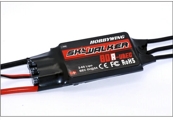 Hobbywing SkyWalker UBEC 80A BEC 2-6S регулятор скорости Lipo бесщеточный ESC для фототехники F17834
Hobbywing SkyWalker UBEC 80A BEC 2-6S регулятор скорости Lipo бесщеточный ESC для фототехники F17834