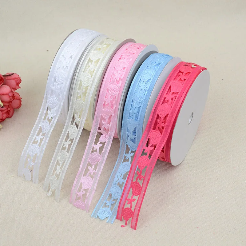 New The Latest 5-Color Rose Webbing Hollowed-Out Dress Is With a bow cake Gift Box With Ribbon Width Of 1.5cm Wholesale Material
New The Latest 5-Color Rose Webbing Hollowed-Out Dress Is With a bow cake Gift Box With Ribbon Width Of 1.5cm Wholesale Material