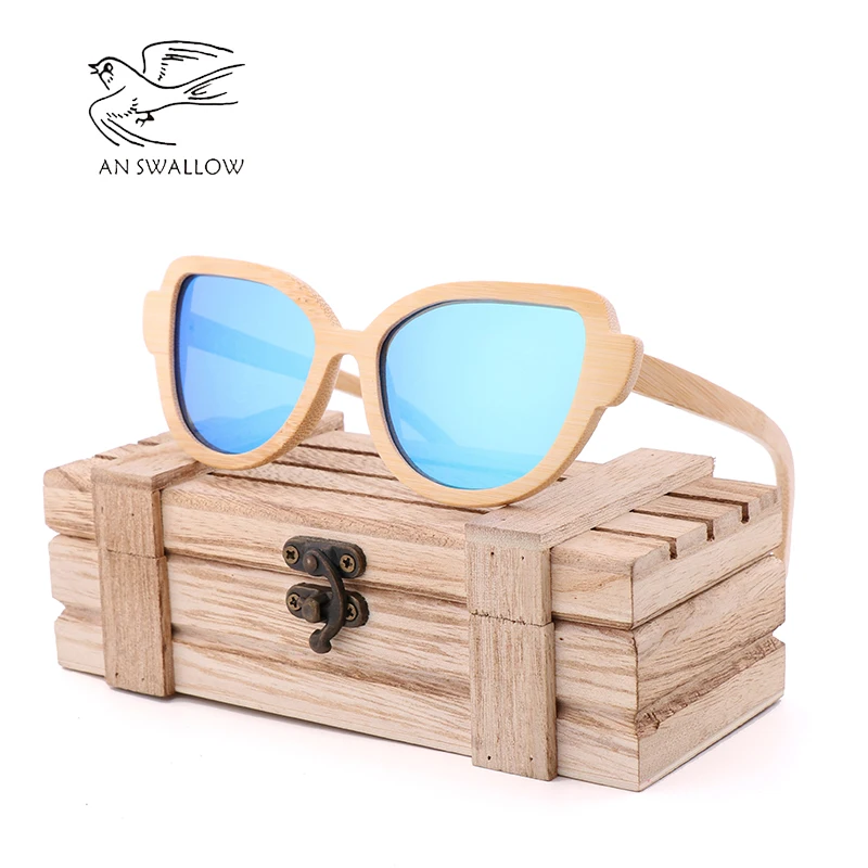 Green and original bamboo and wood retro fashion women's sunglasses UV polarized sunglasses UV400 ultimate protection
Green and original bamboo and wood retro fashion women's sunglasses UV polarized sunglasses UV400 ultimate protection