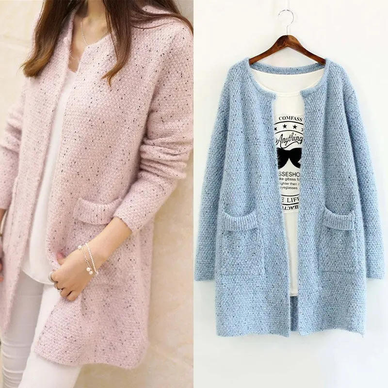 Long Cardigan Women Fashion Autumn Winter Sweater Women Long Sleeve Knitted Cardigan Female Women Clothes
Long Cardigan Women Fashion Autumn Winter Sweater Women Long Sleeve Knitted Cardigan Female Women Clothes