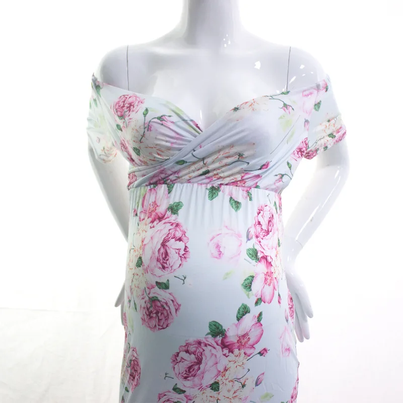 Fashion Print Floral Maternity dress Pregnant Clothing Photography Props Long length dresses for Pregnant Women Pregnancy
Fashion Print Floral Maternity dress Pregnant Clothing Photography Props Long length dresses for Pregnant Women Pregnancy