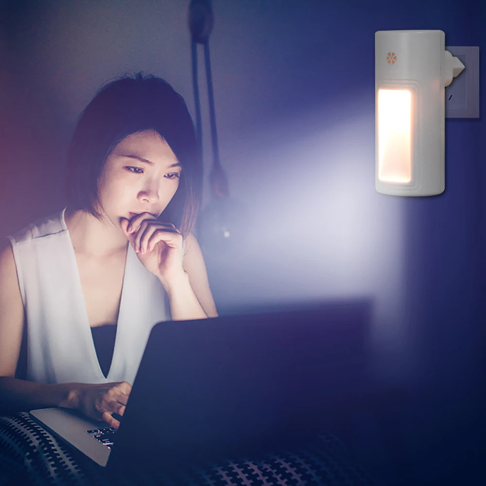 Night Light Light Sensor Control EU US Plug Energy saving Novelty Square Bedroom Stair Urgency Bedside Lamp SMD LED Night Light
Night Light Light Sensor Control EU US Plug Energy saving Novelty Square Bedroom Stair Urgency Bedside Lamp SMD LED Night Light